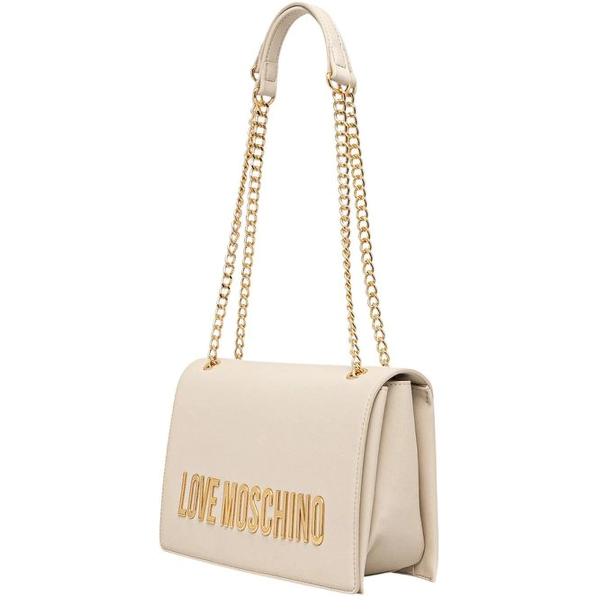 Beige Polyethylene Handbag