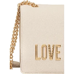 Beige Polyethylene Handbag