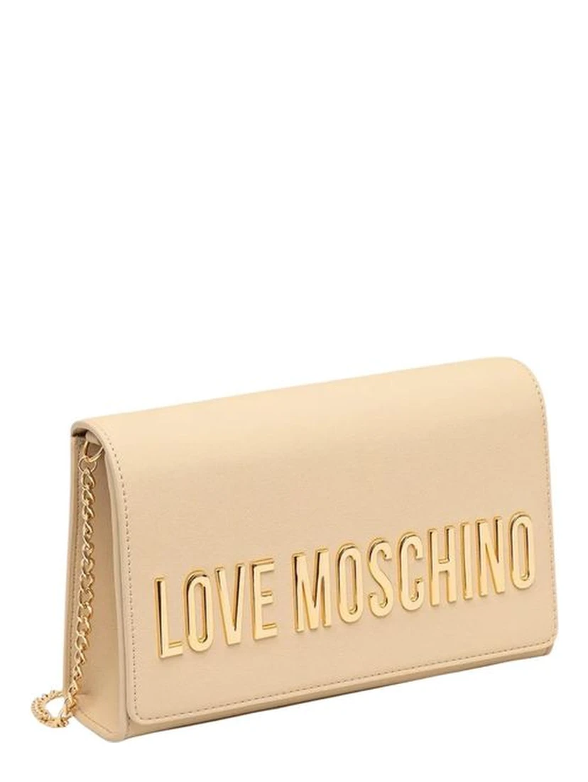 Beige Polyethylene Handbag