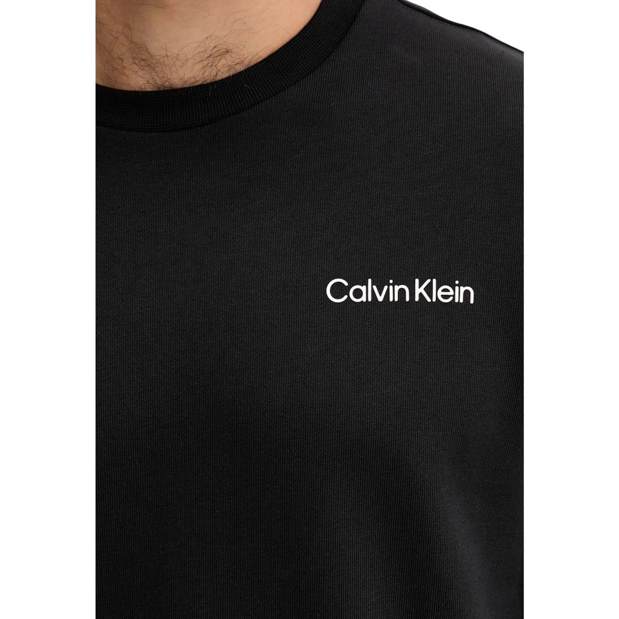 سويت شيرت قطني أسود