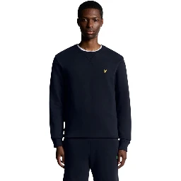 سويت شيرت قطني أزرق