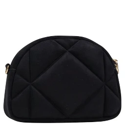 Black Suede Leather Handbag