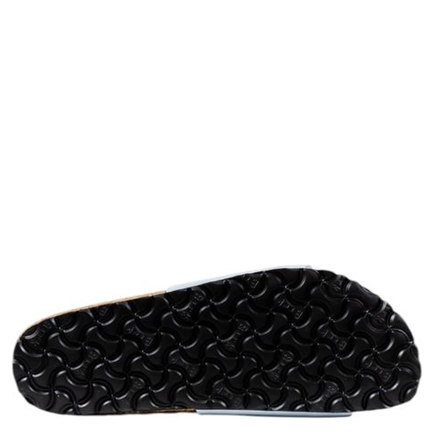Blue Artificial Leather Flat Sandals