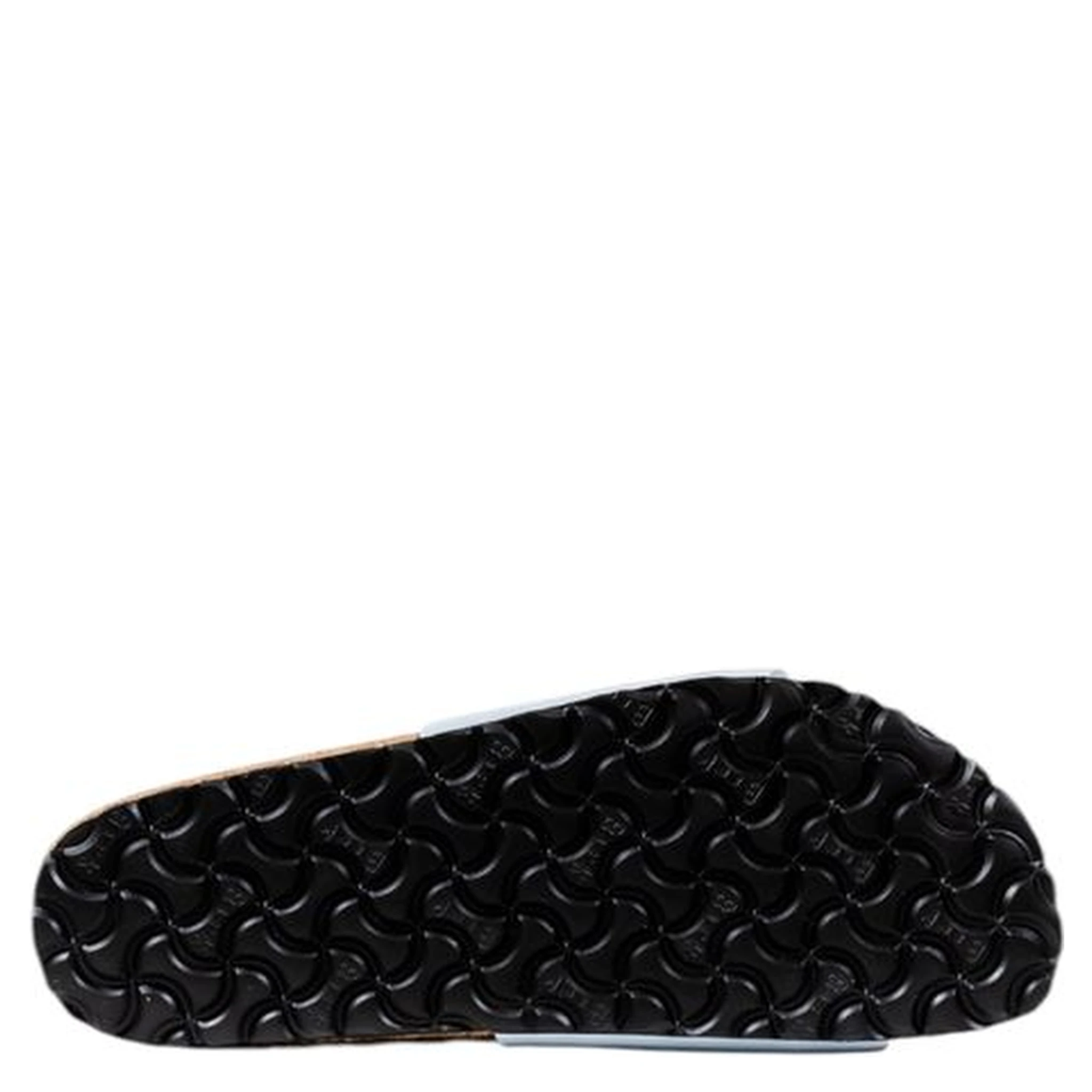 Blue Artificial Leather Flat Sandals