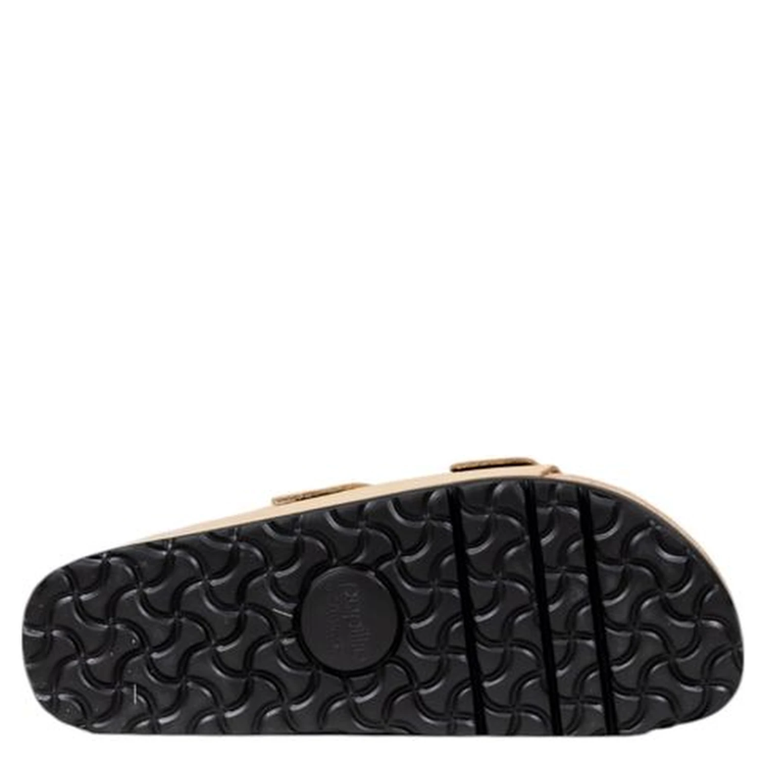 Beige Synthetic Platform Sandals
