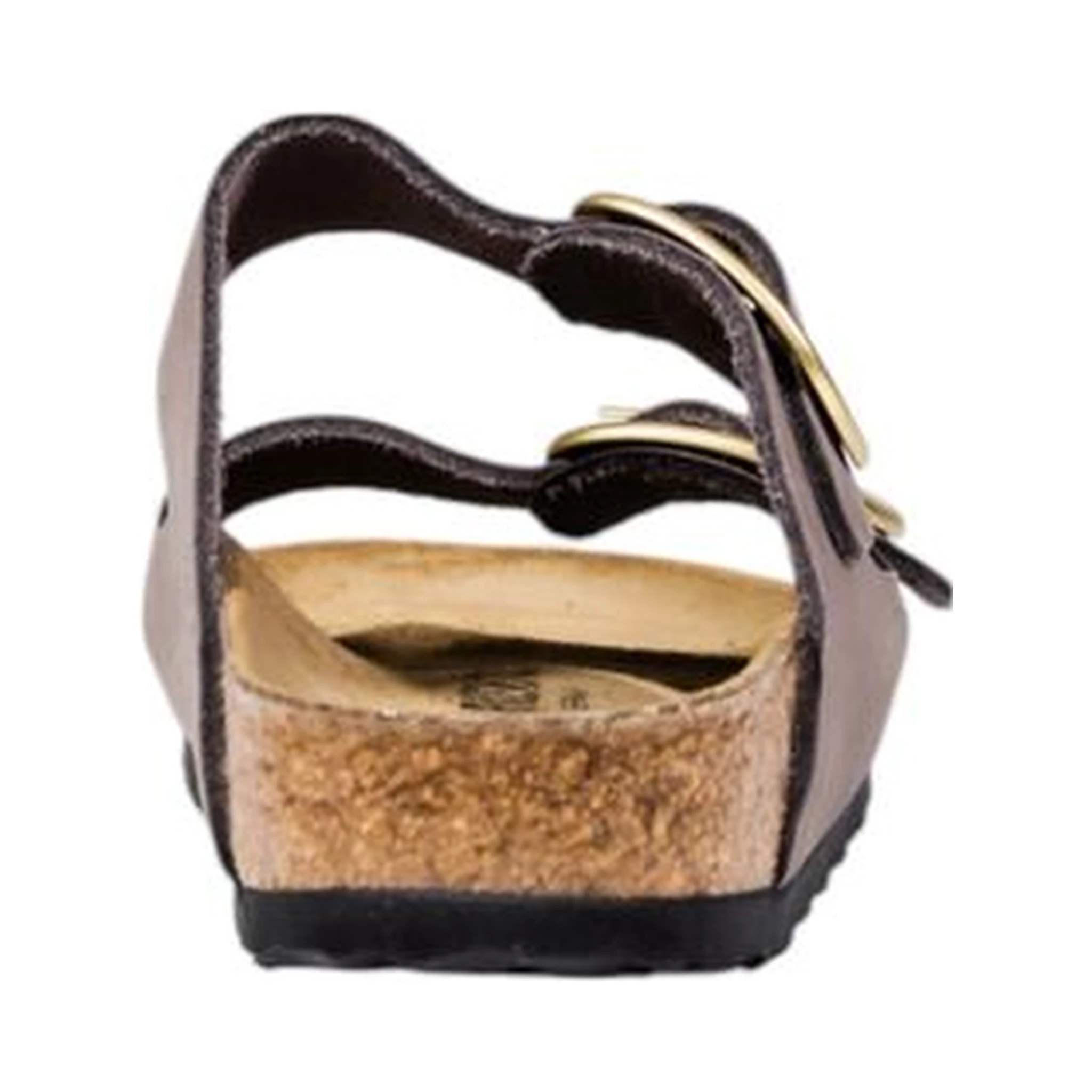 Purple Suede Leather Strap-On Sandals