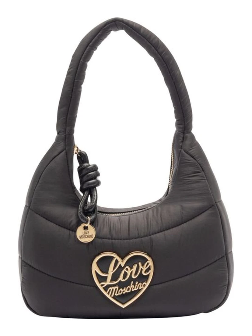 Black Nylon Handbag