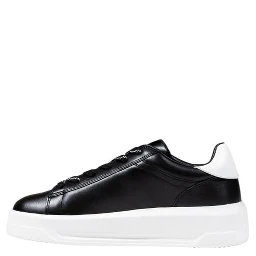 Black And White Synthetic Chunky Sneakers