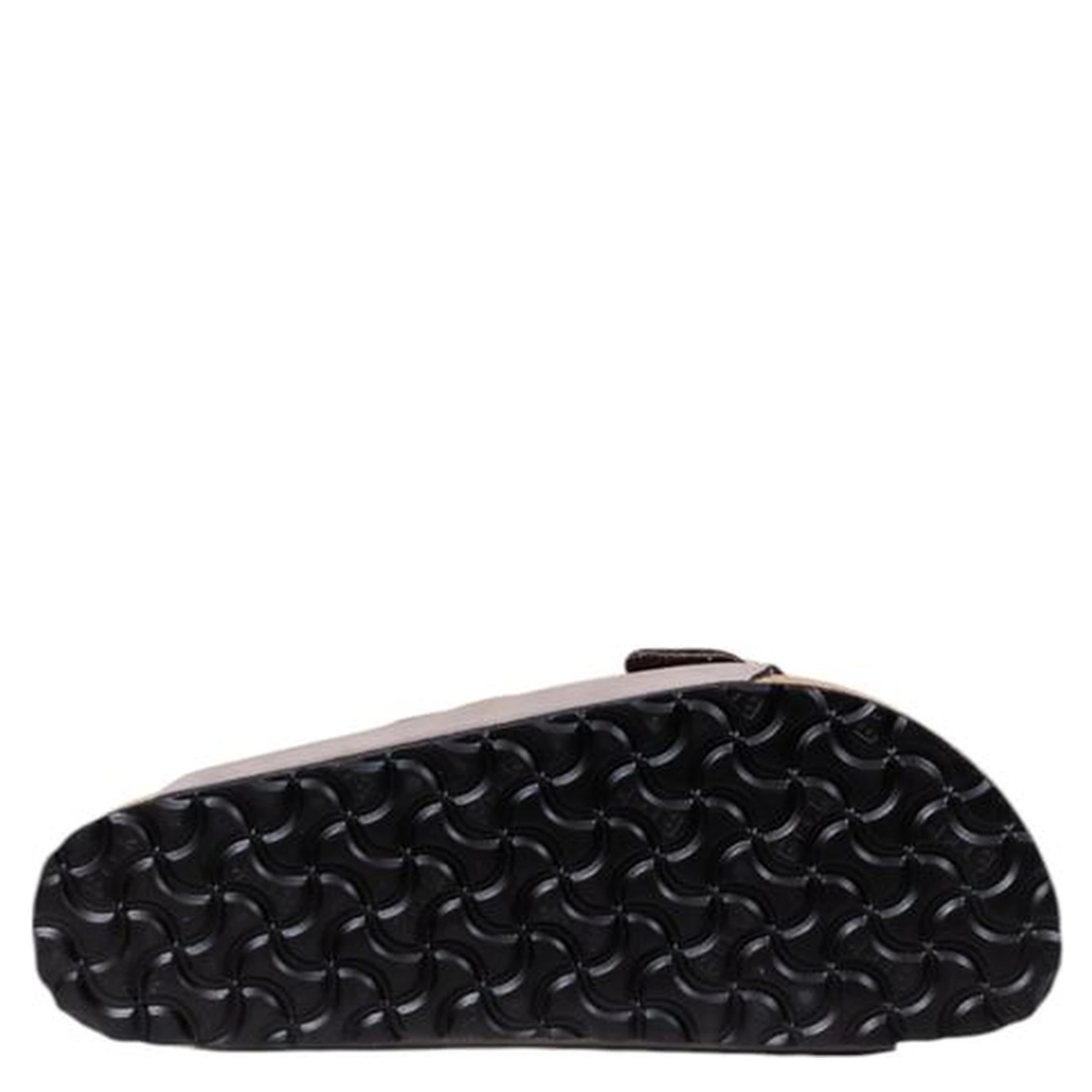 Purple Suede Leather Strap-On Sandals