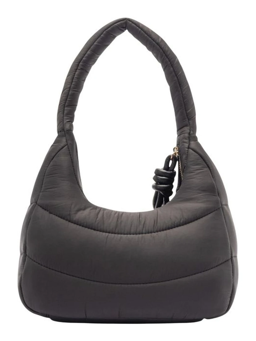 Black Nylon Handbag