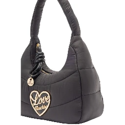 Black Nylon Handbag