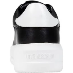 Black And White Synthetic Chunky Sneakers