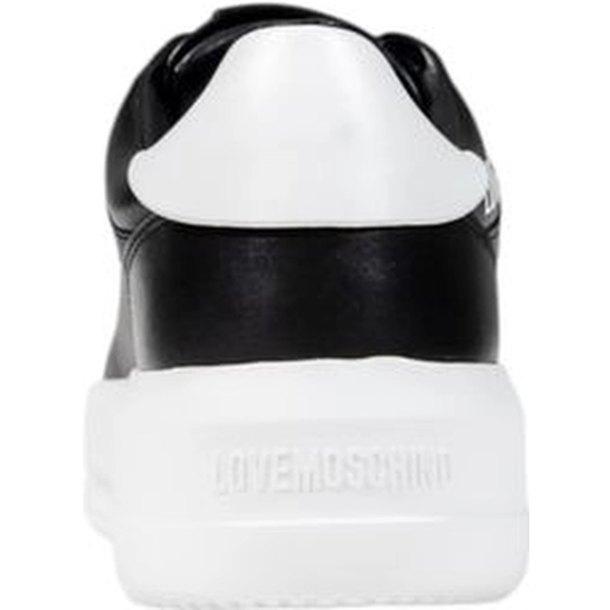 Black And White Synthetic Chunky Sneakers