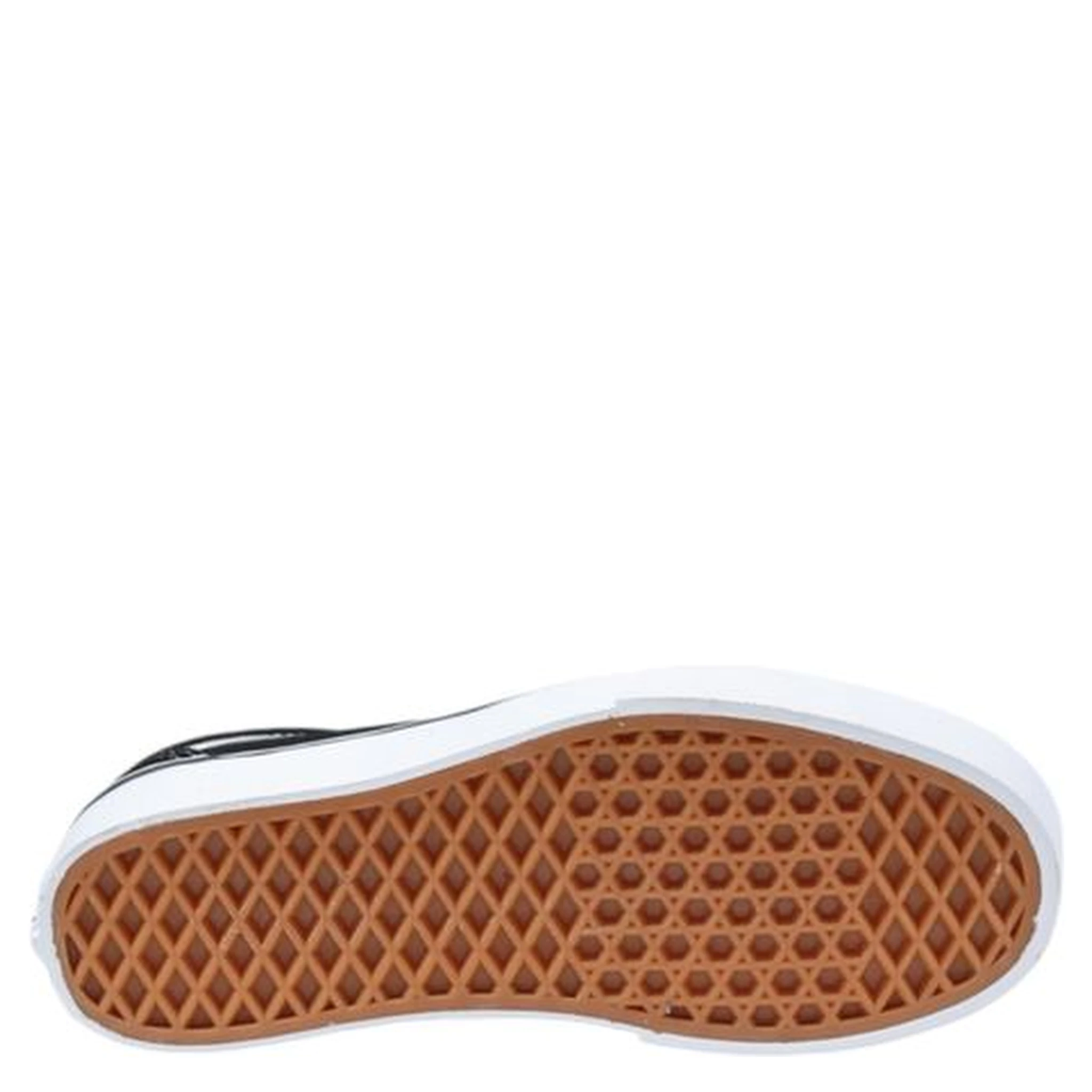 Black And White Fabric Platform Sneakers