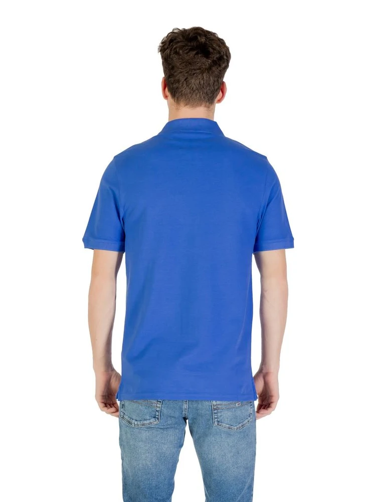 Blue Cotton Polo Shirt alternative