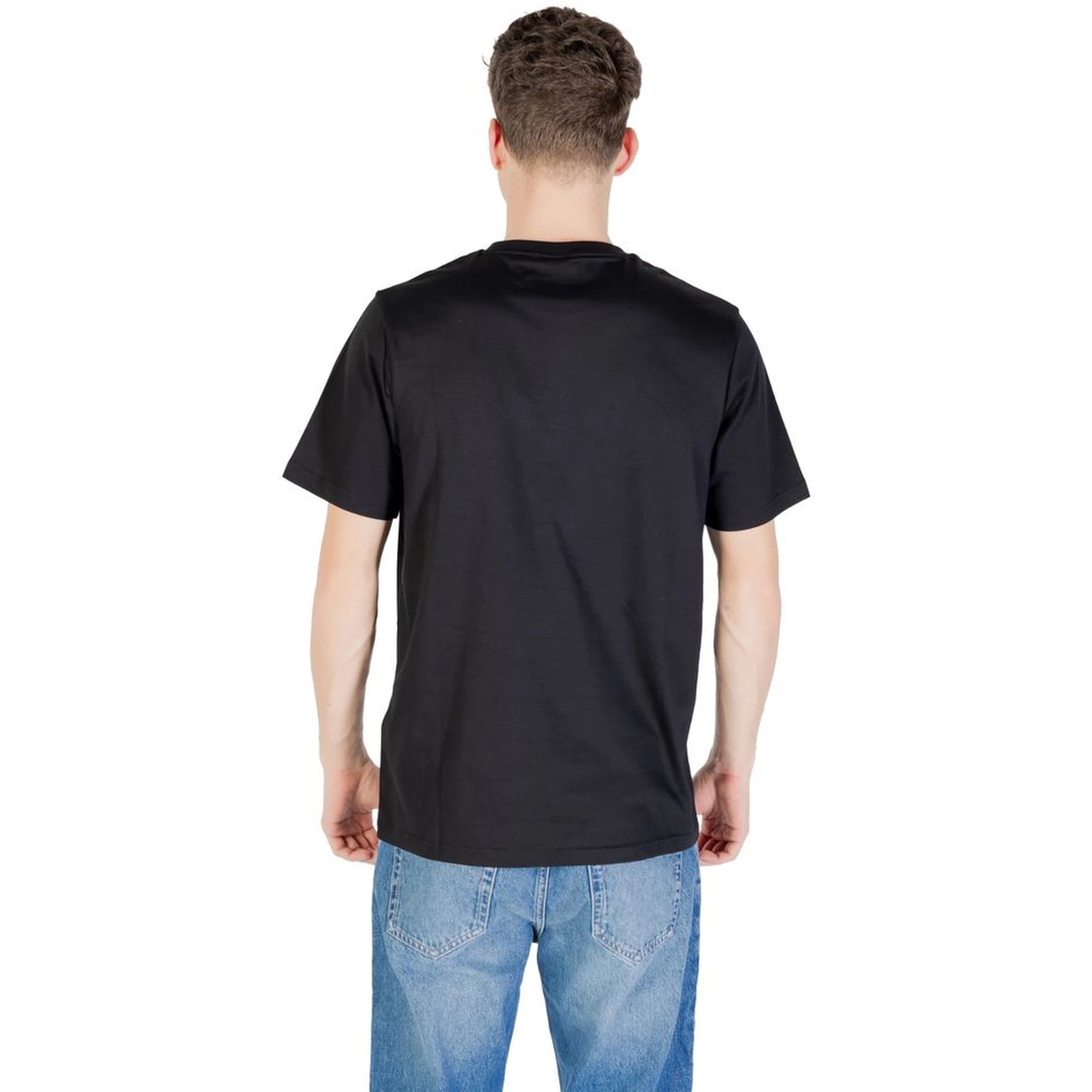 تيشيرت قطني أسود