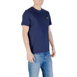 تيشيرت قطني أزرق