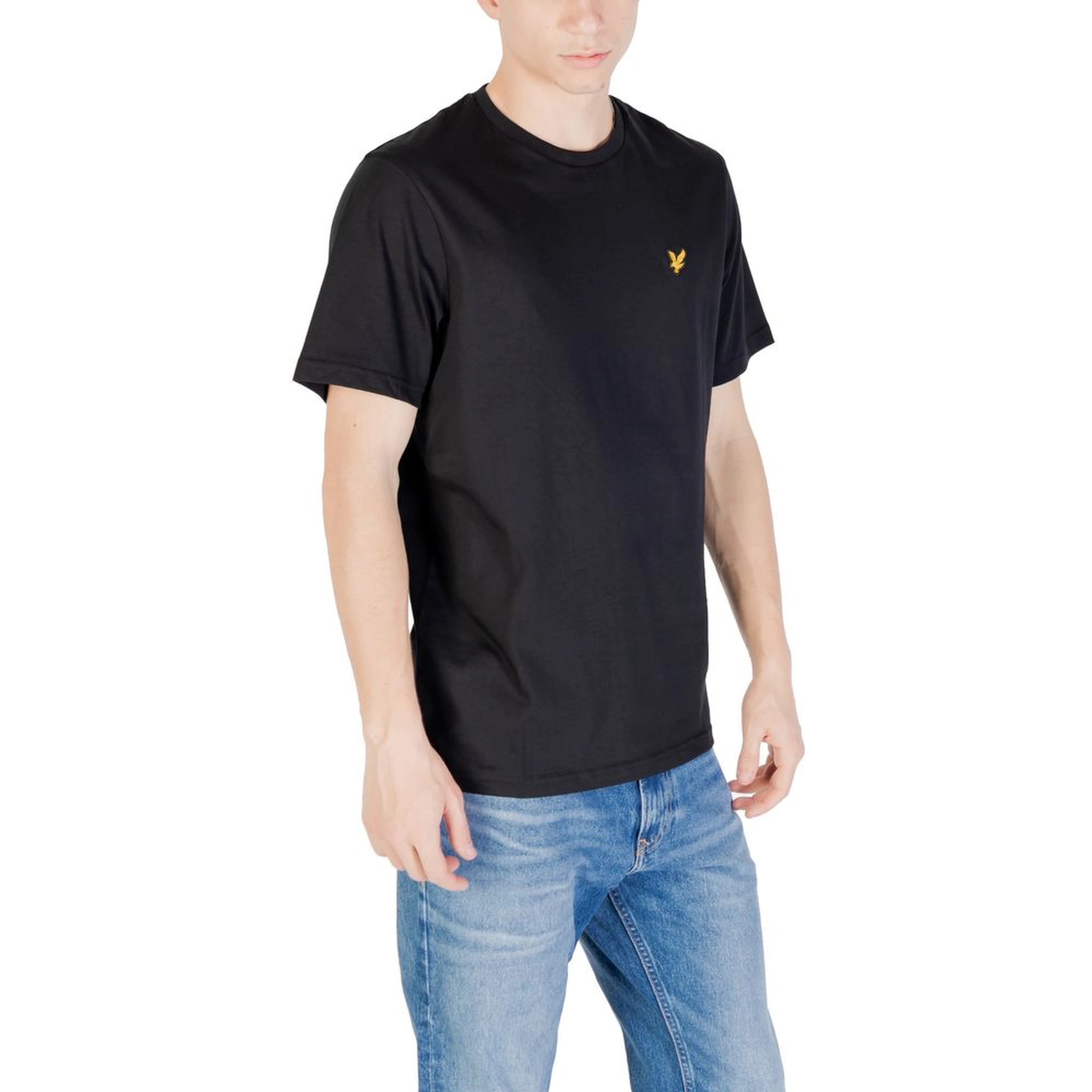 Black Cotton T-Shirt