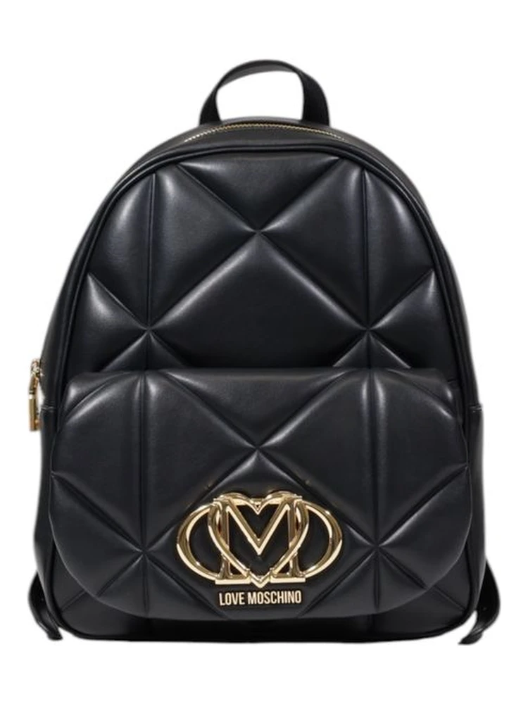 Black Polyethylene Backpack