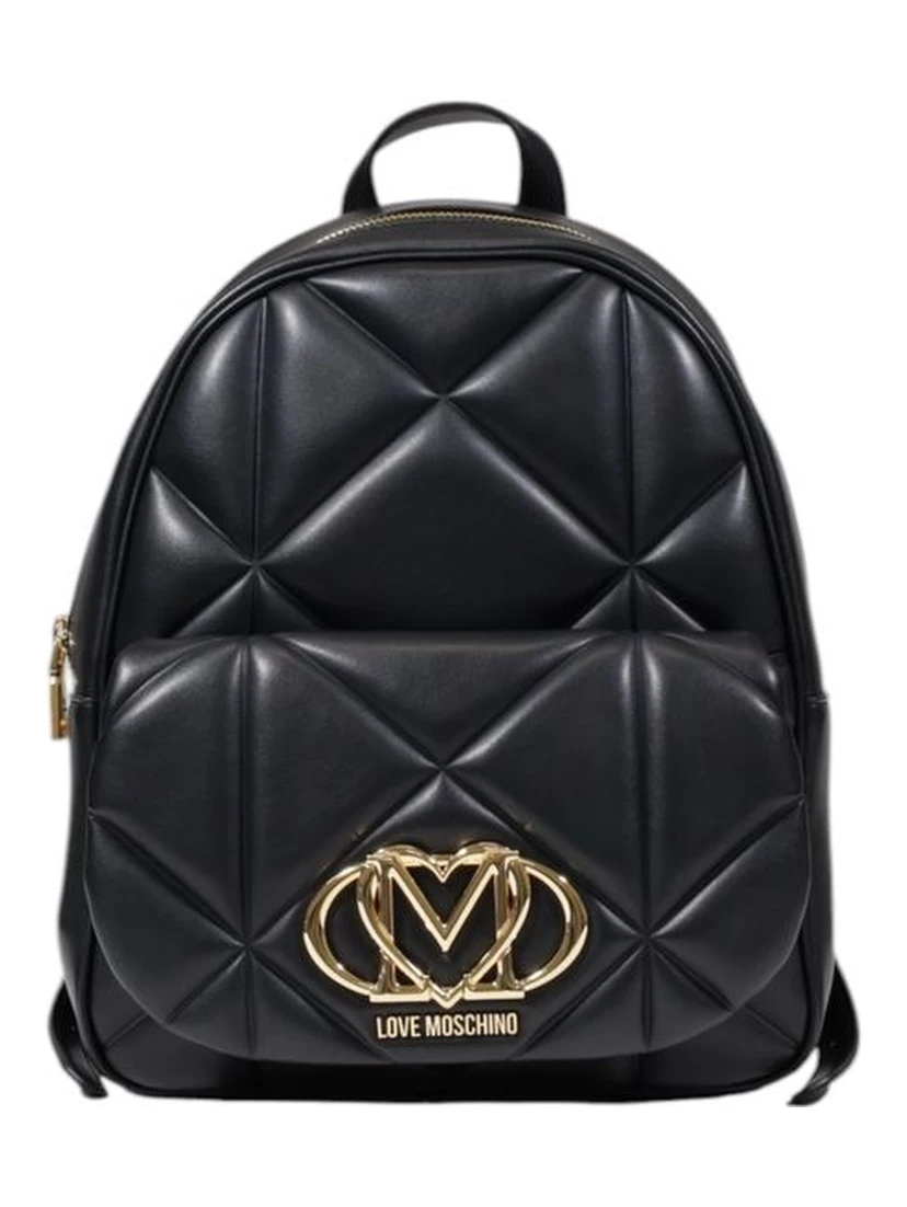 Black Polyethylene Backpack