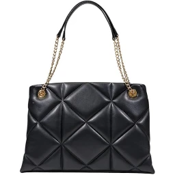 حقيبة يد من البولي إيثيلين الأسود