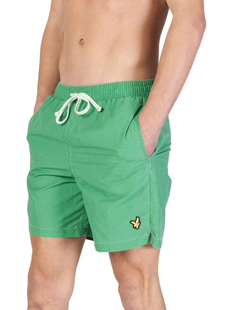 Bicolor Nylon Swim Shorts