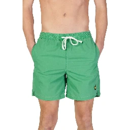 Bicolor Nylon Swim Shorts