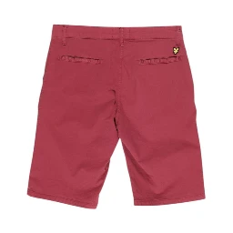 Bordeaux Cotton Bermuda Shorts