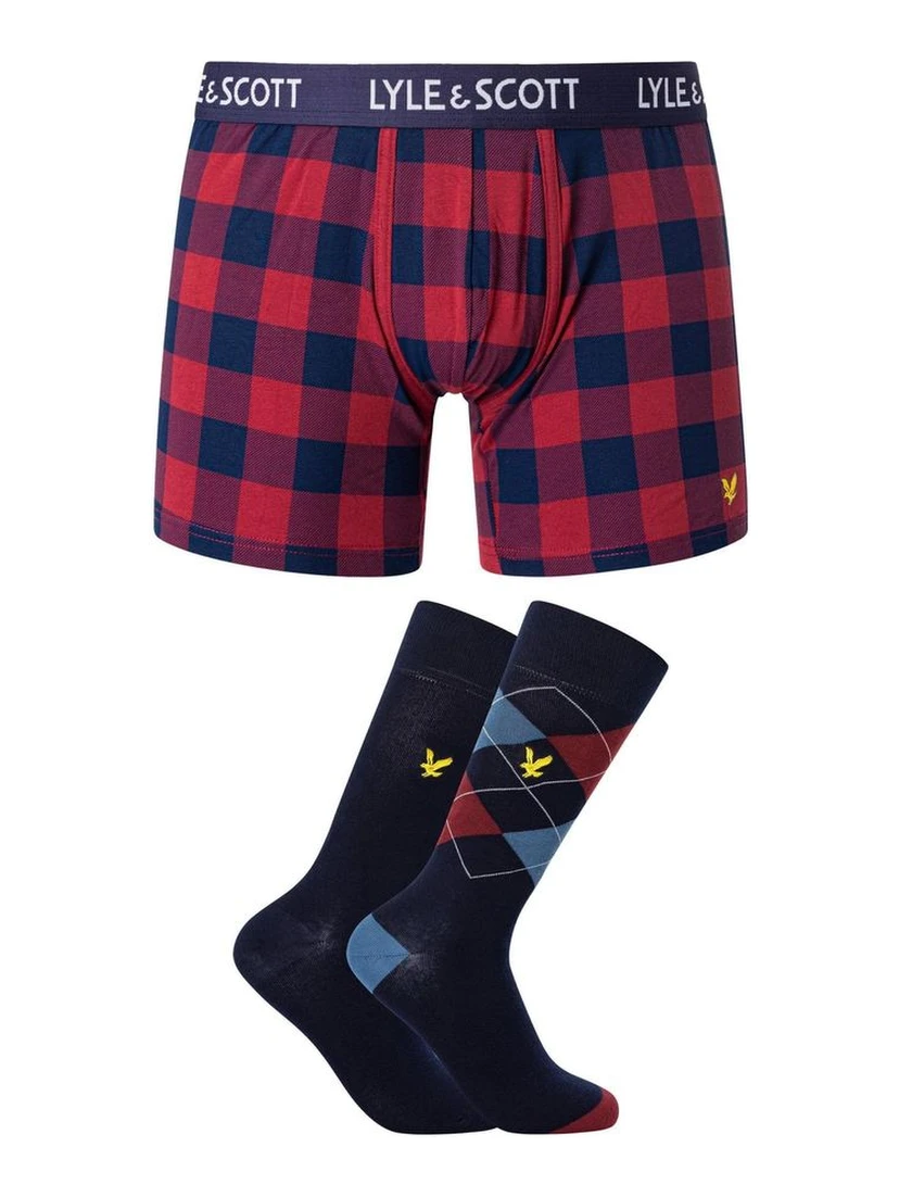 Bordeaux Cotton Boxers