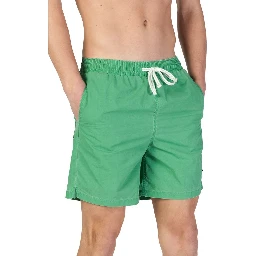 Bicolor Nylon Swim Shorts