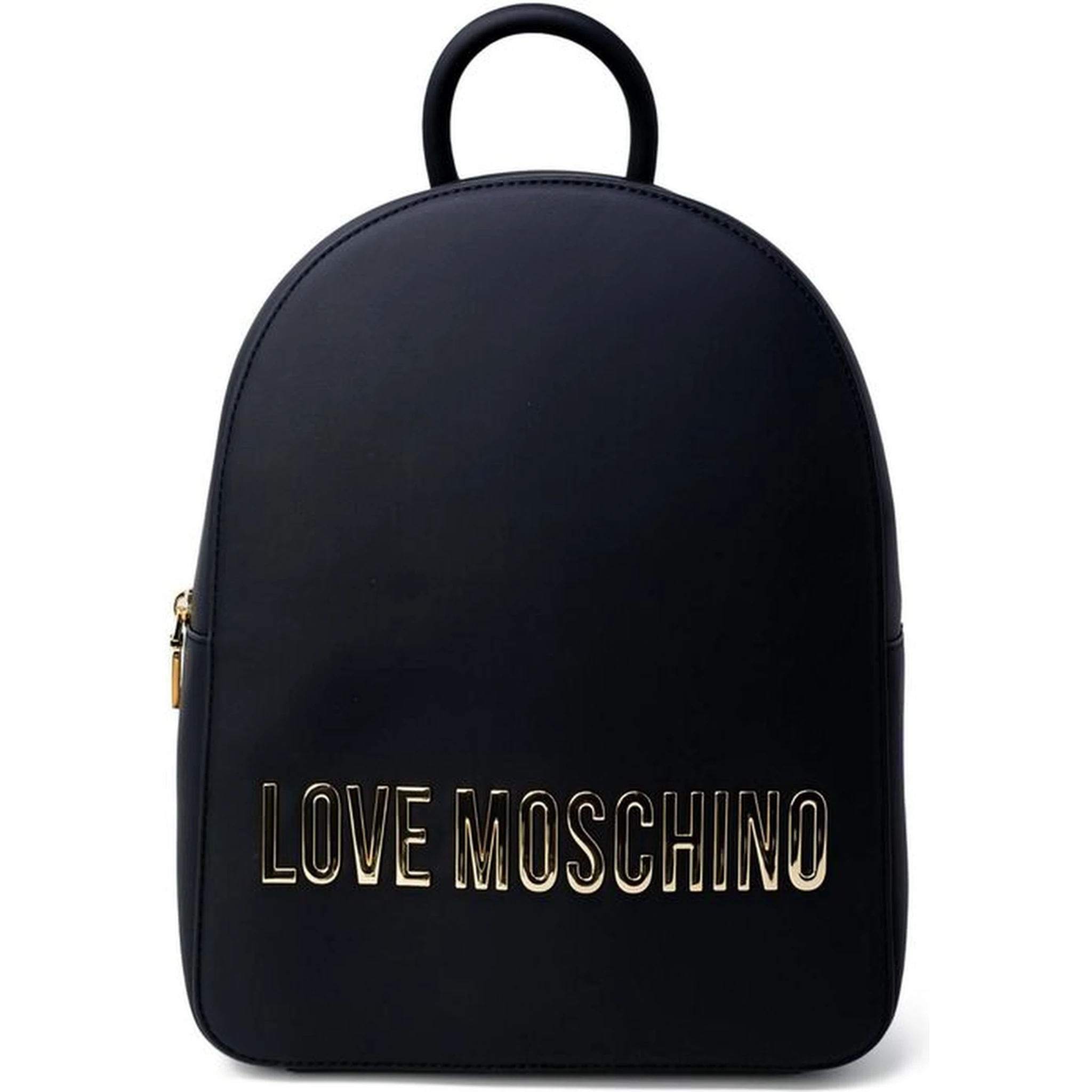 حقيبة ظهر سوداء من البولي إيثيلين