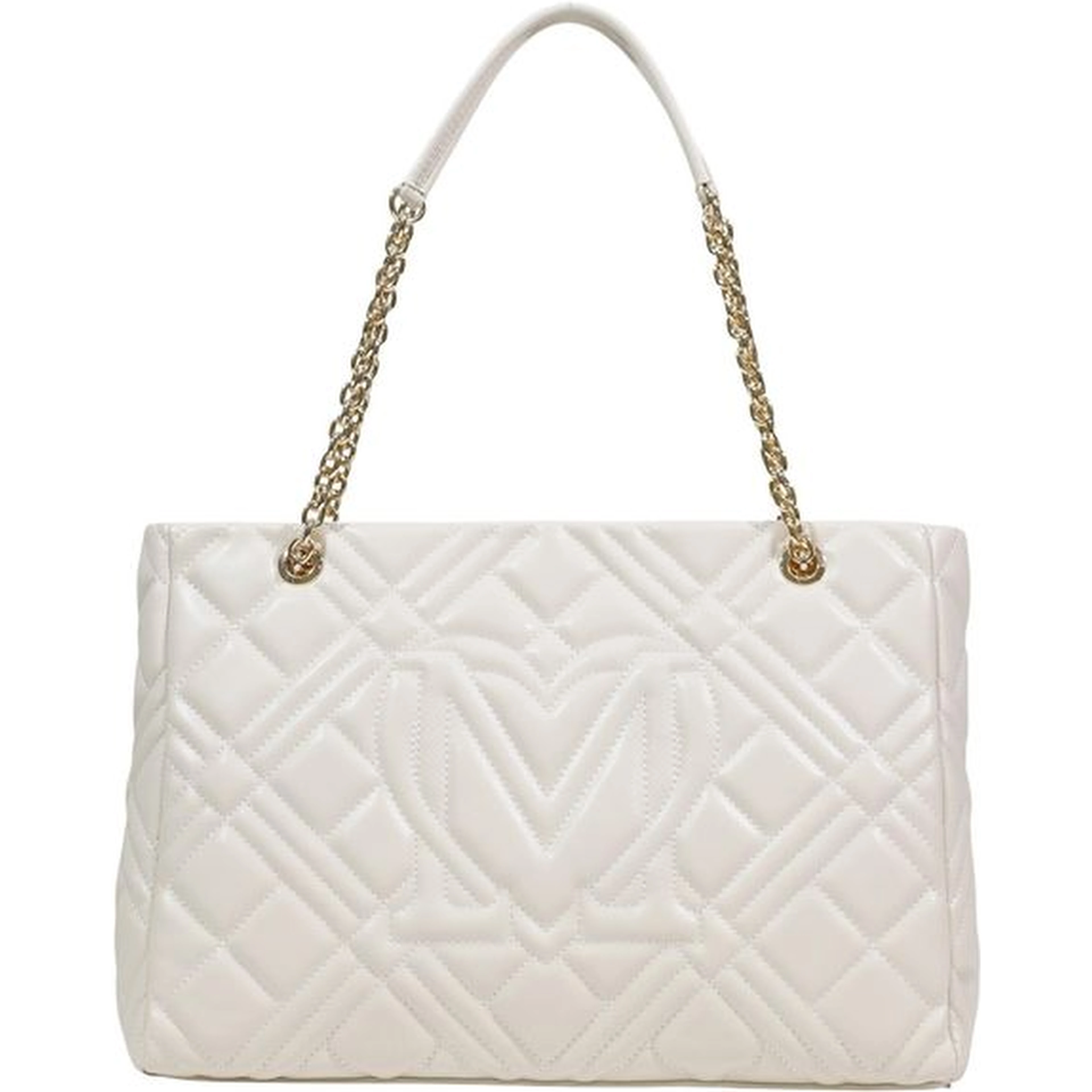 Beige Polyethylene Handbag
