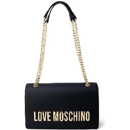 حقيبة يد من البولي إيثيلين الأسود