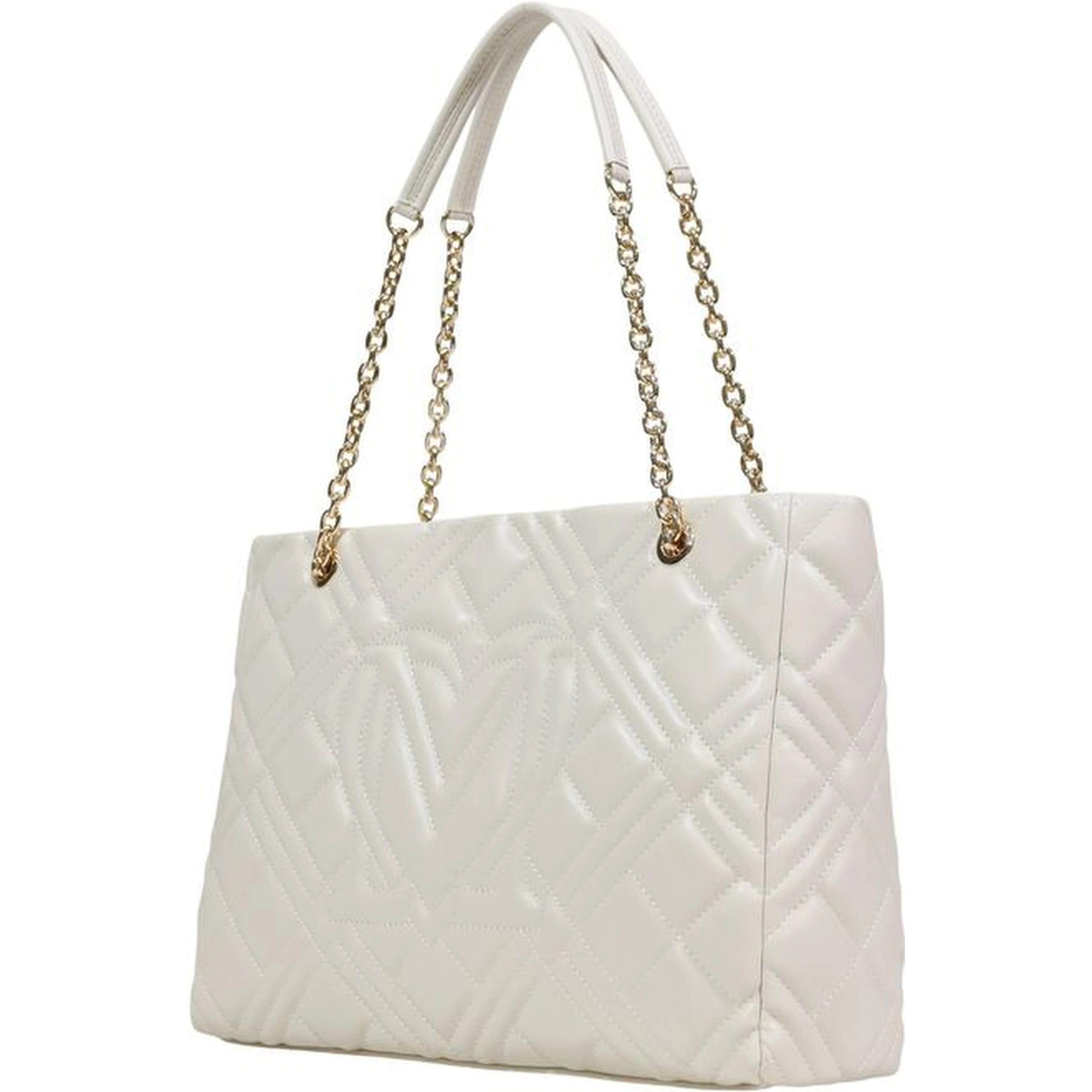 Beige Polyethylene Handbag