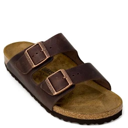 Brown Synthetic Slippers