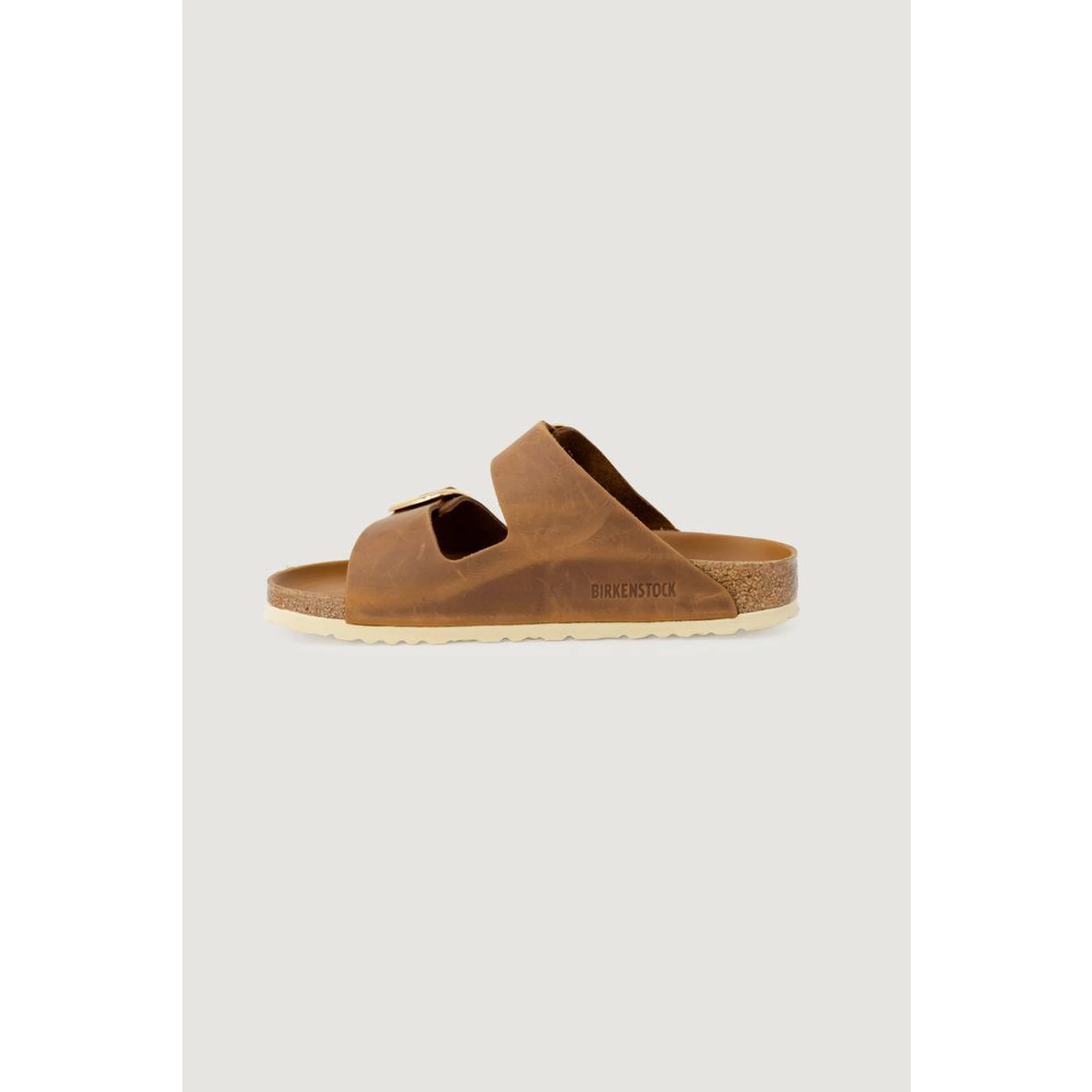 Brown Leather Slippers