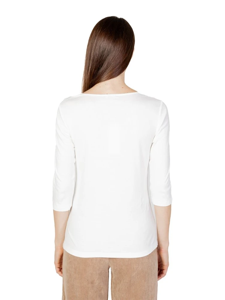 Cream Cotton Long Sleeve T-Shirt alternative