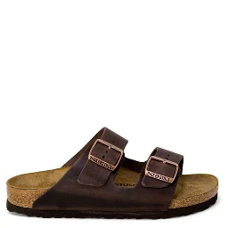 Brown Synthetic Slippers