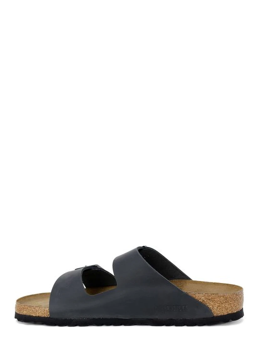 Black Synthetic Slippers