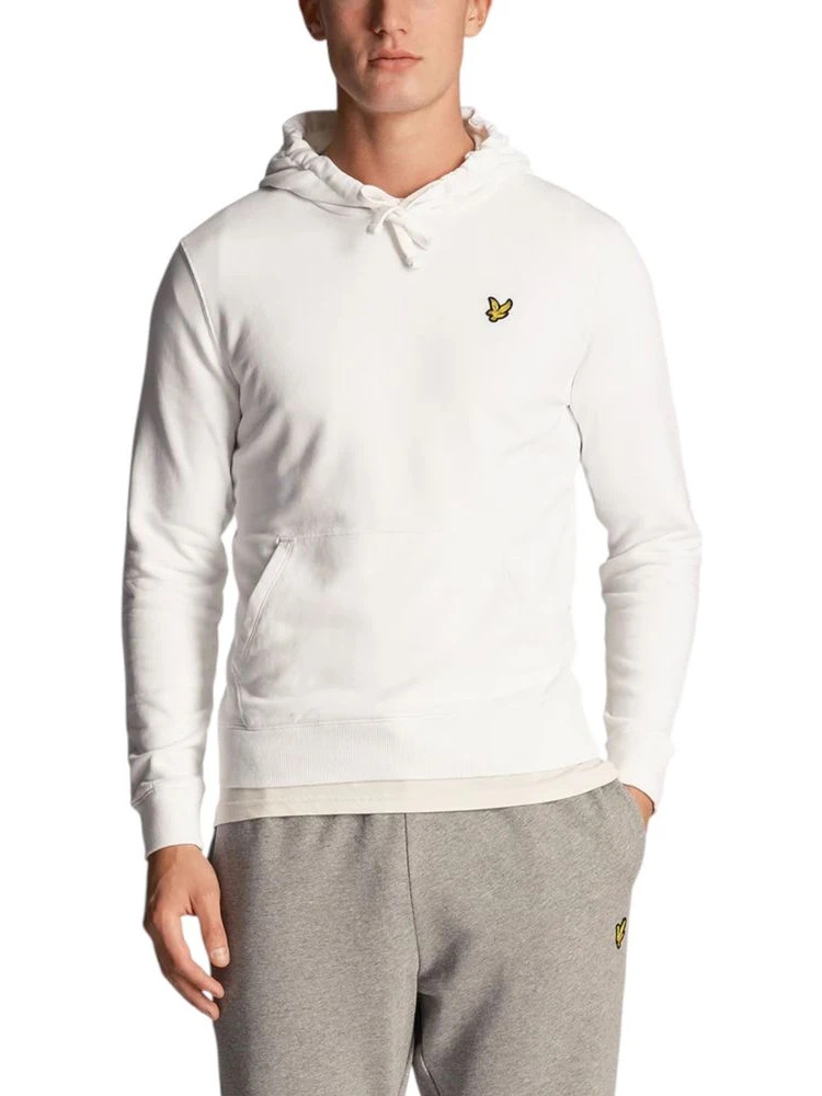 White Cotton Hoodie