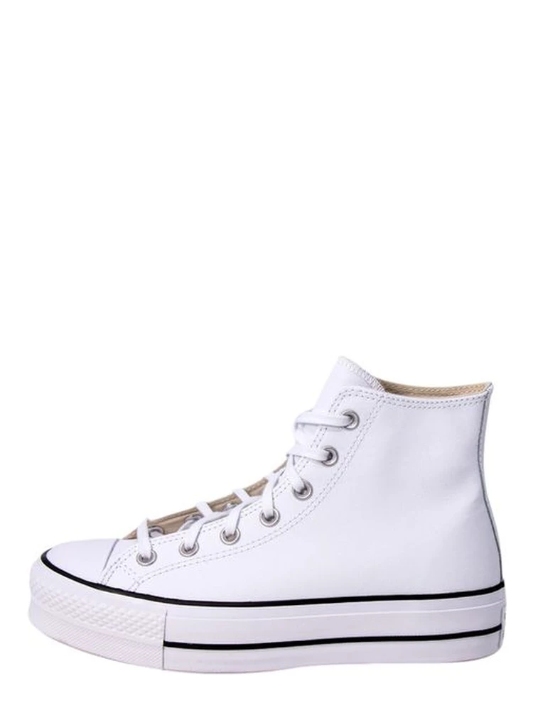White Polyethylene Platform Sneakers alternative
