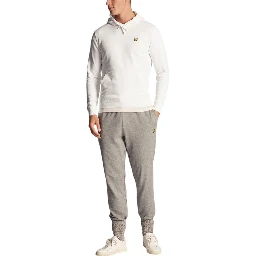 White Cotton Hoodie