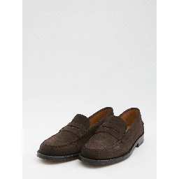 Suede loafers