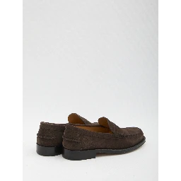 Suede loafers