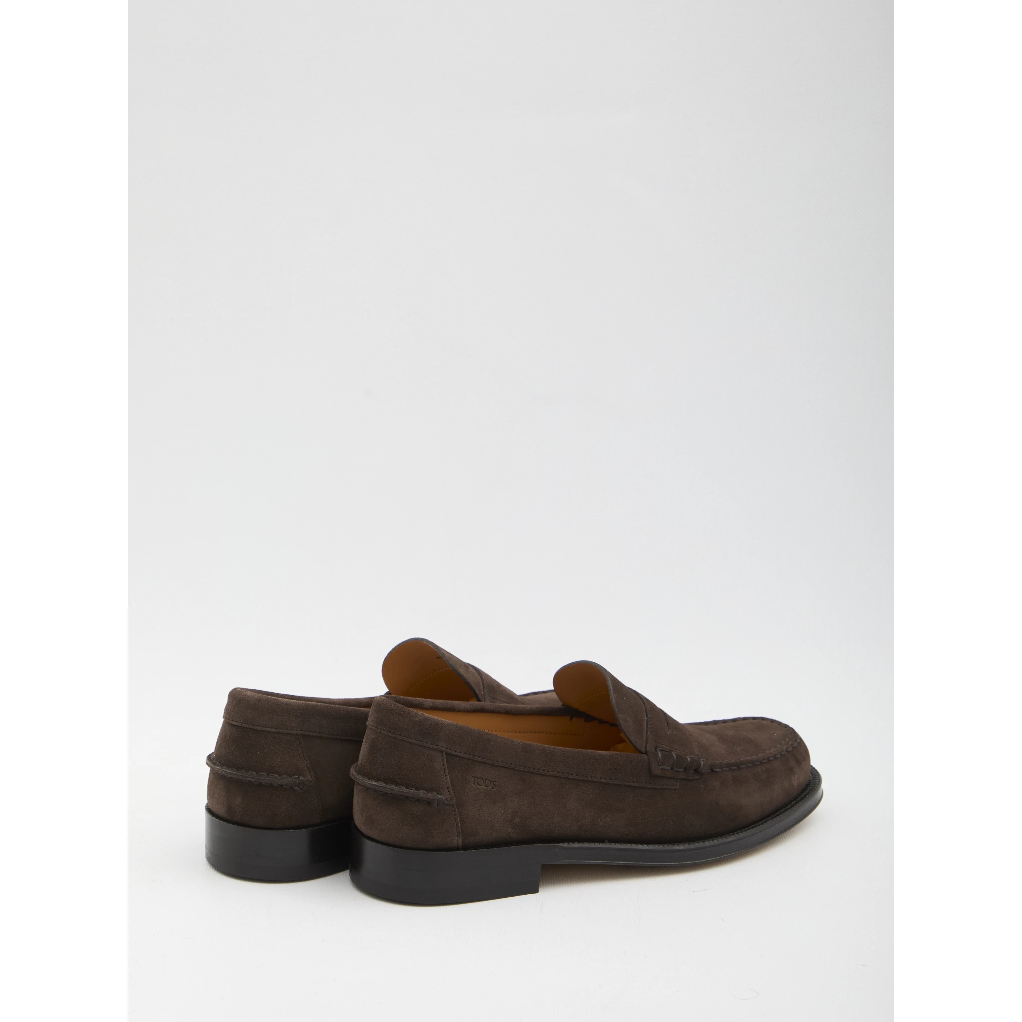 Suede loafers