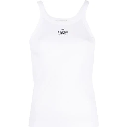 Sleveeless top with logo