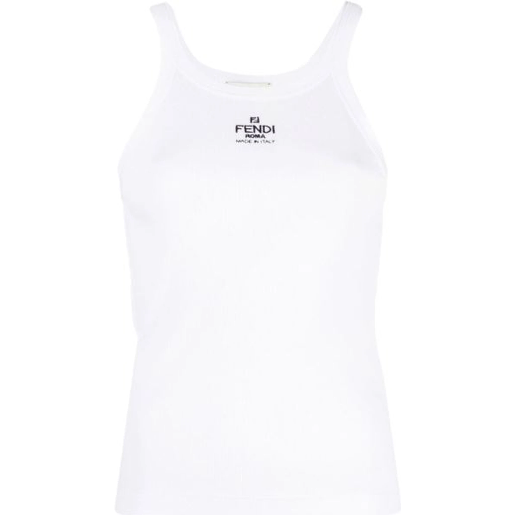 Sleveeless top with logo