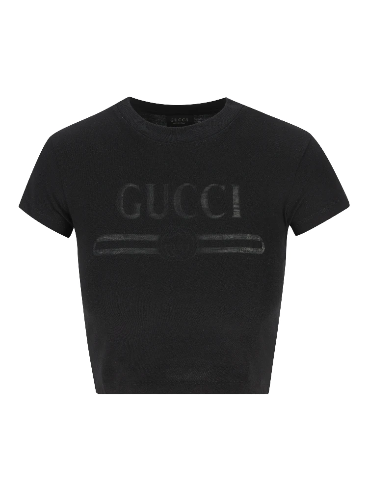Gucci T-shirts and Polos Black