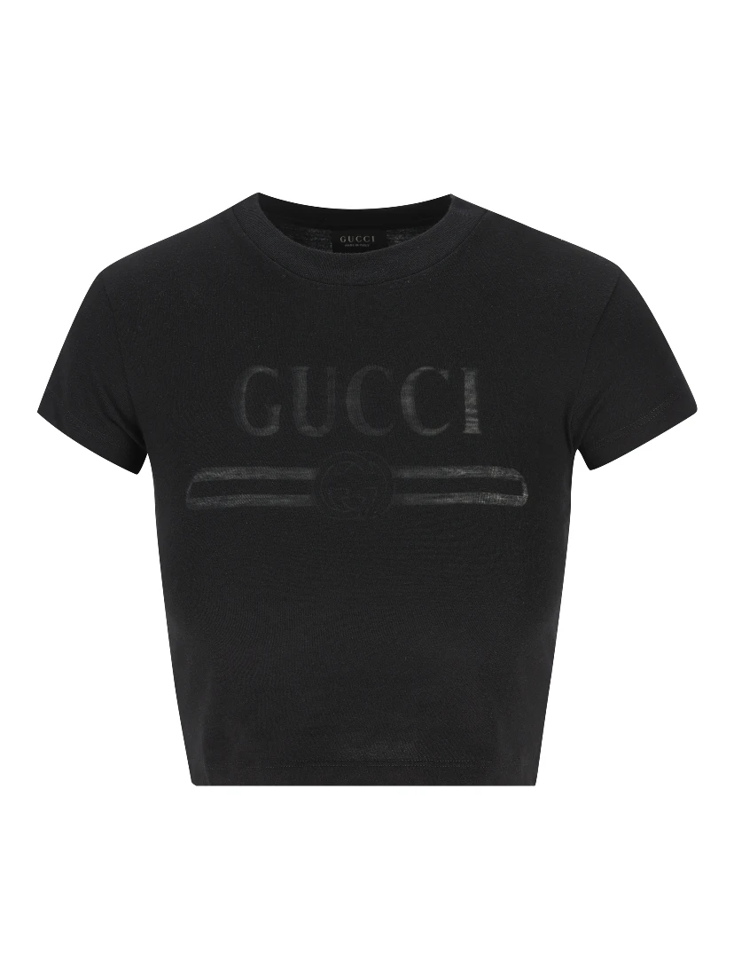 Gucci T-shirts and Polos Black