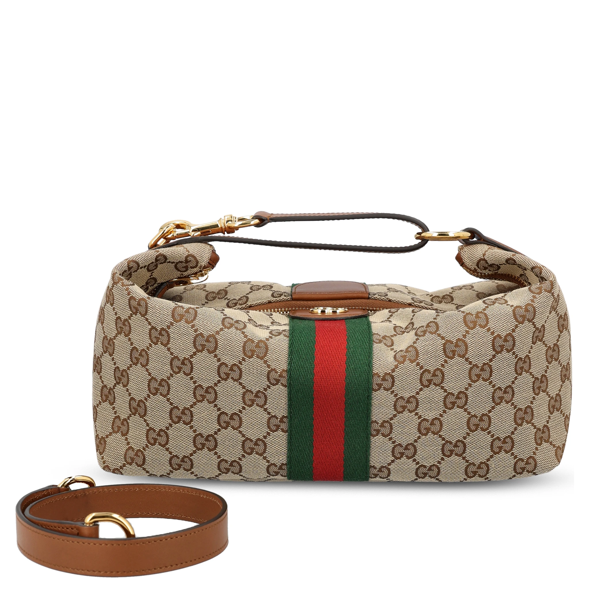 Ophidia shoulder bag in GG canvas